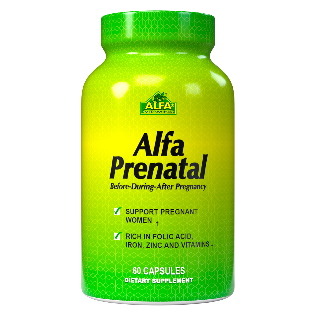 Natural Prenatal Vitamins Alfa Vitamins Store