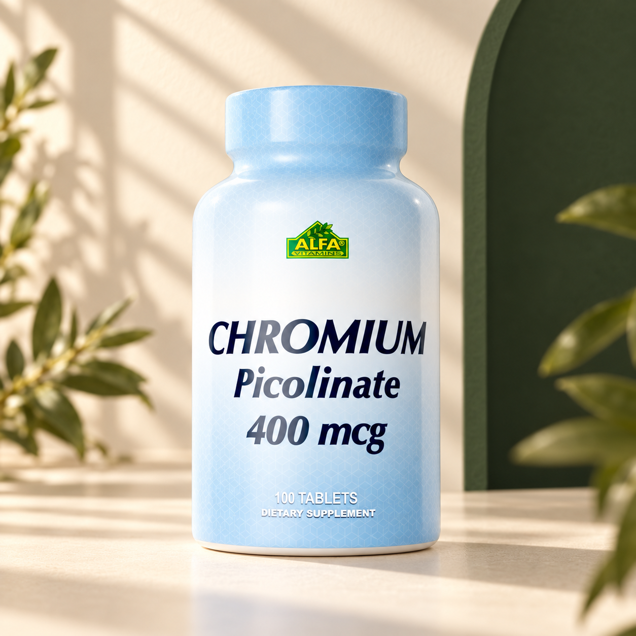Chromium Picolinate 400 mcg - 100 tablets