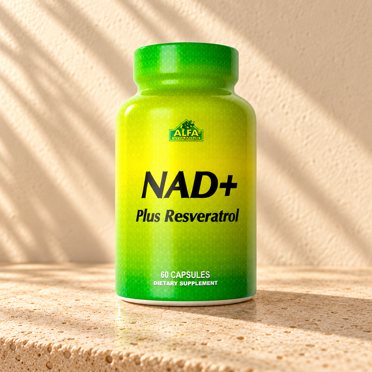 NAD+ Plus Resveratrol - 60 Capsules