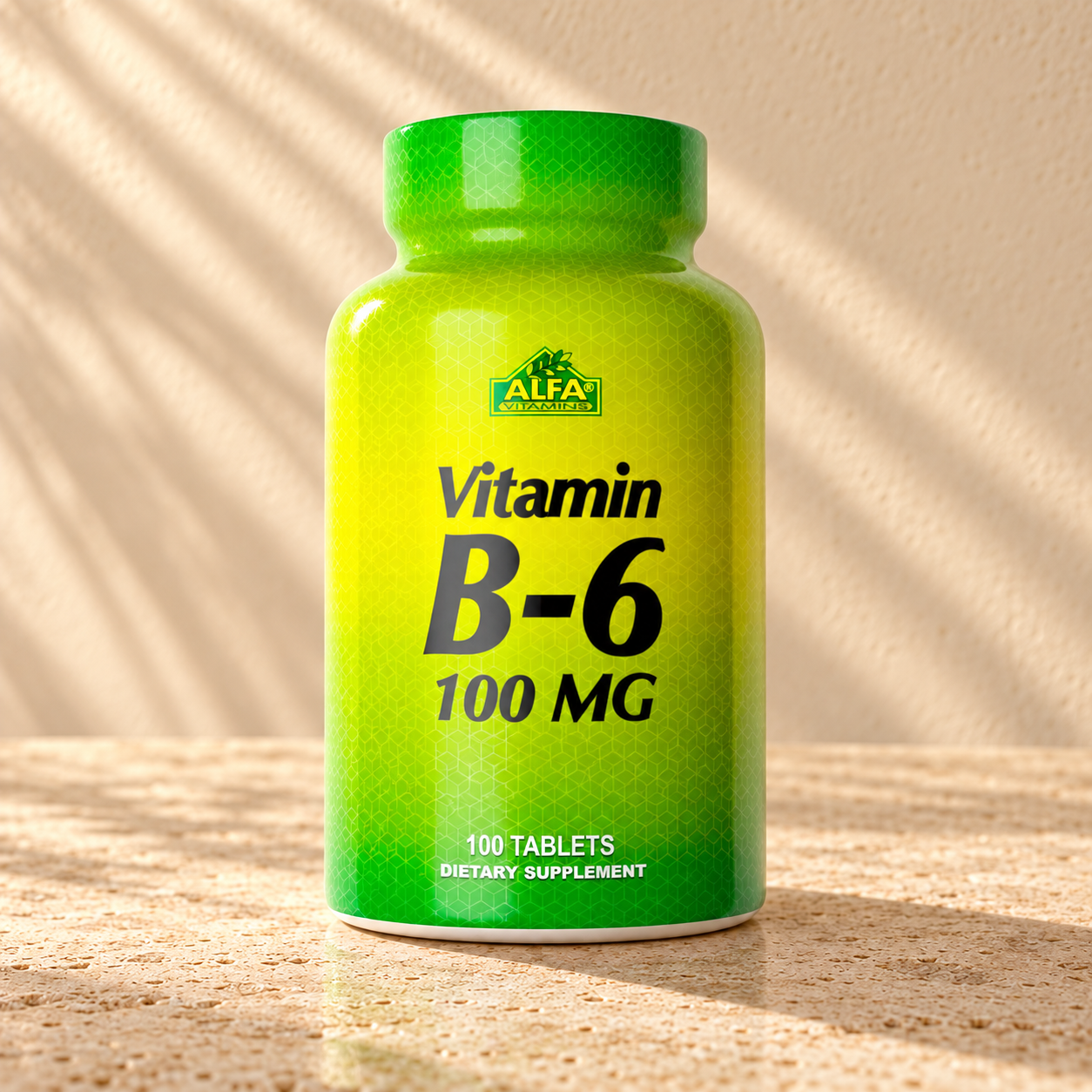 Vitamin B6 100 mg - 100 Tablets
