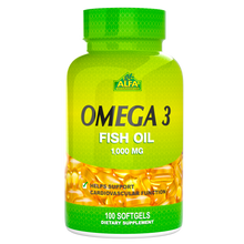 Omega 3 Fish Oil 1000 mg - 100 softgels