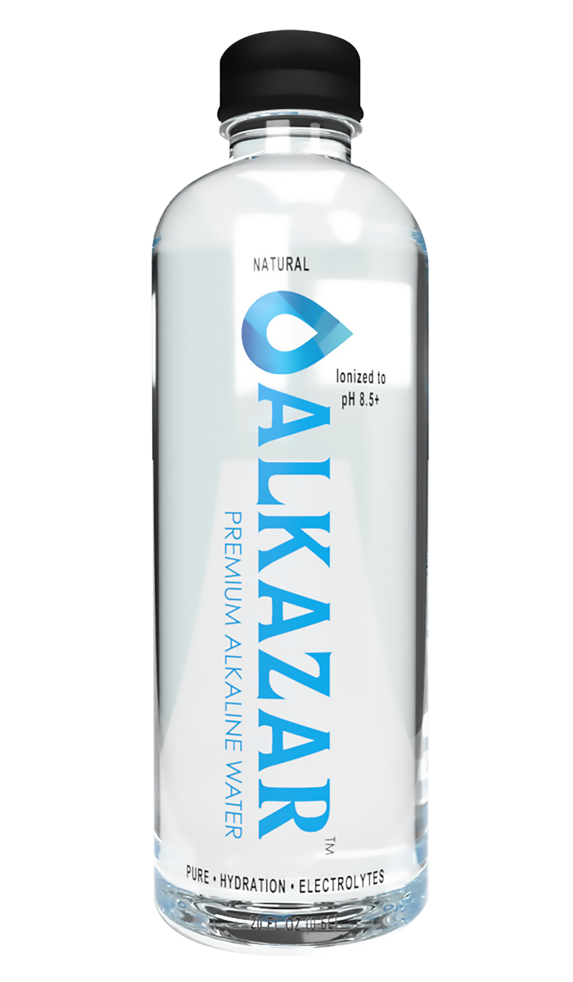 ALKAZAR - Natural Alkaline Water with pH 8.5+ 20 oz - 12Pack