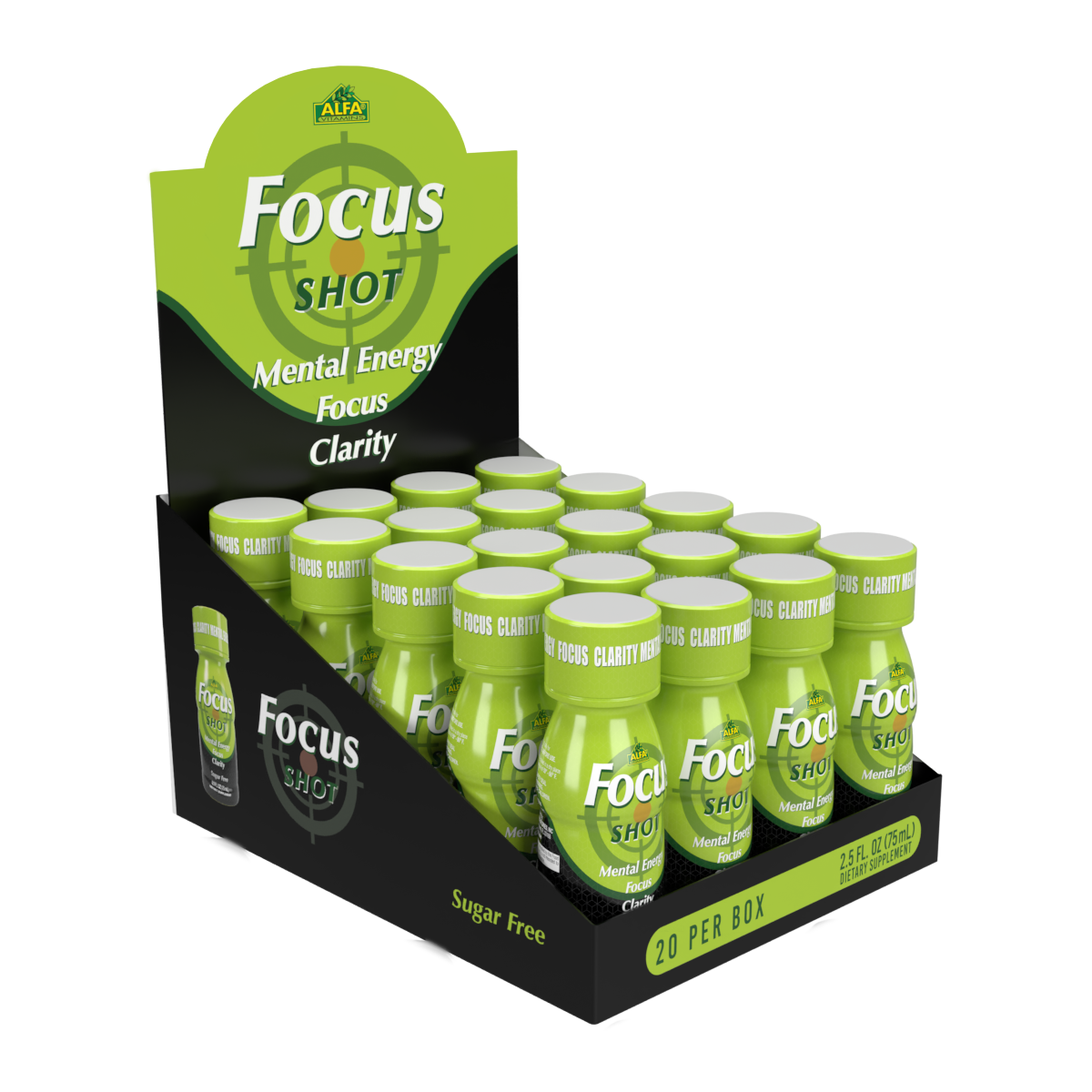 Energy boosters for mental focus