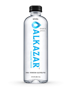 ALKAZAR - Natural Alkaline Water with pH 8.5+ - 12Pack
