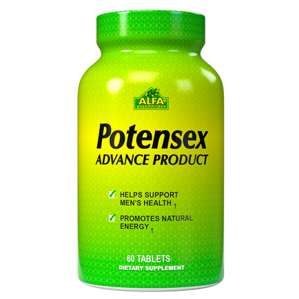 Potensex - Natural Men's Supplements - 60 tablets