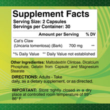 Cat's Claw 700 mg - 60 capsules