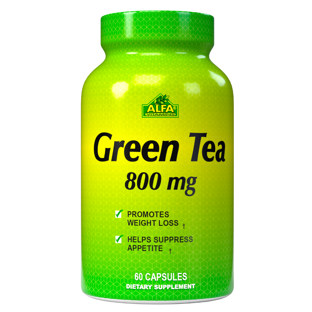 Green Tea Dietary Supplement Natural Alfa Vitamins Store