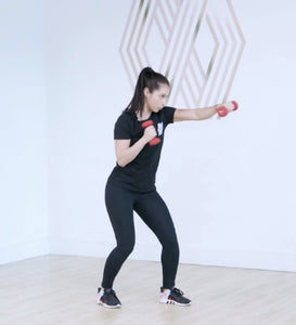 woman boxing