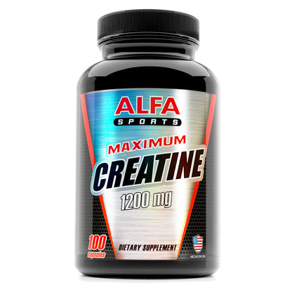 Maximum Creatine 1200 mg - 100 capsules - Serving Size 2