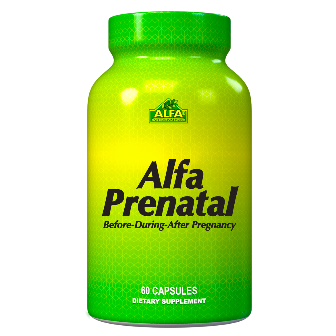 Alfa Prenatal - Before & After Pregnancy - 60 Capsules