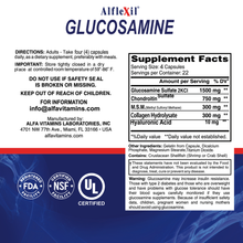 Alflexil® - Glucosamine Chondroitin MSM Collagen - 90 capsules