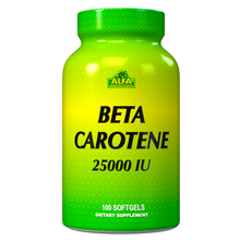 Beta Carotene 25,000 IU - 100 softgels