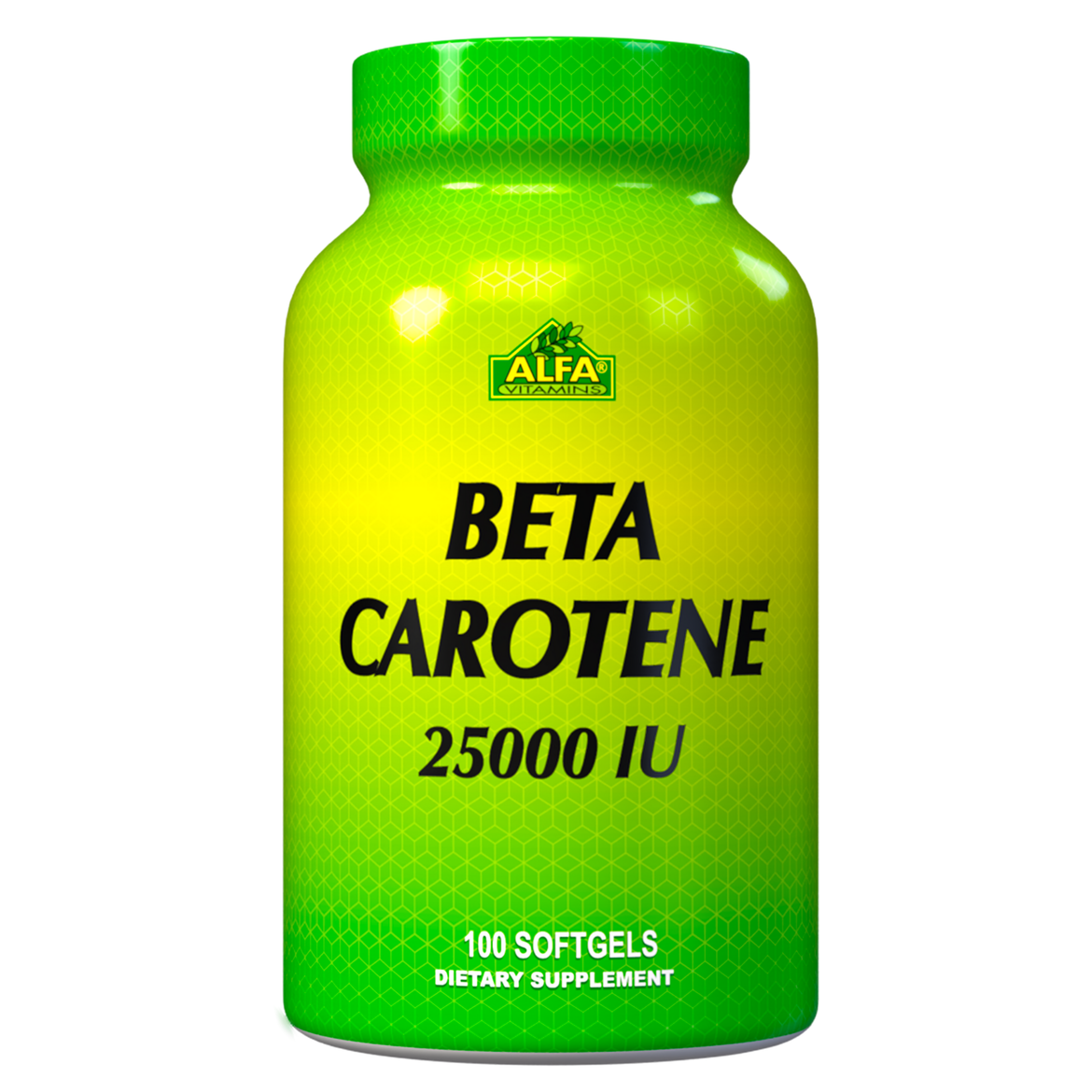 Beta Carotene 25,000 IU - 100 softgels