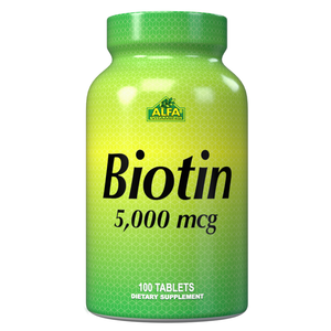 Biotin 5000 mcg - 100 tablets