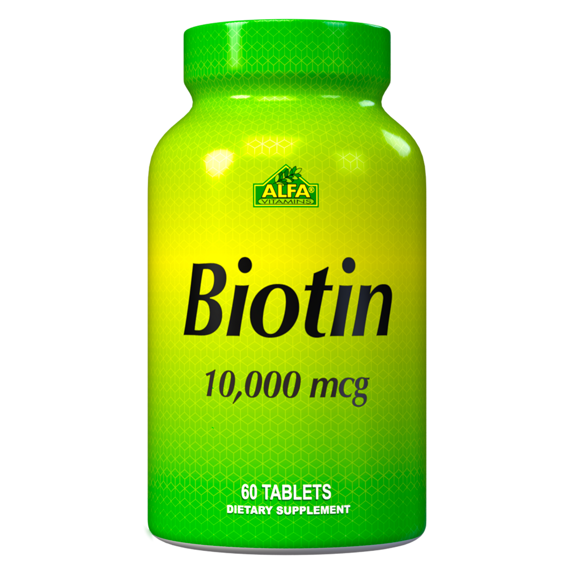 Biotin 10,000 mcg - 60 tablets