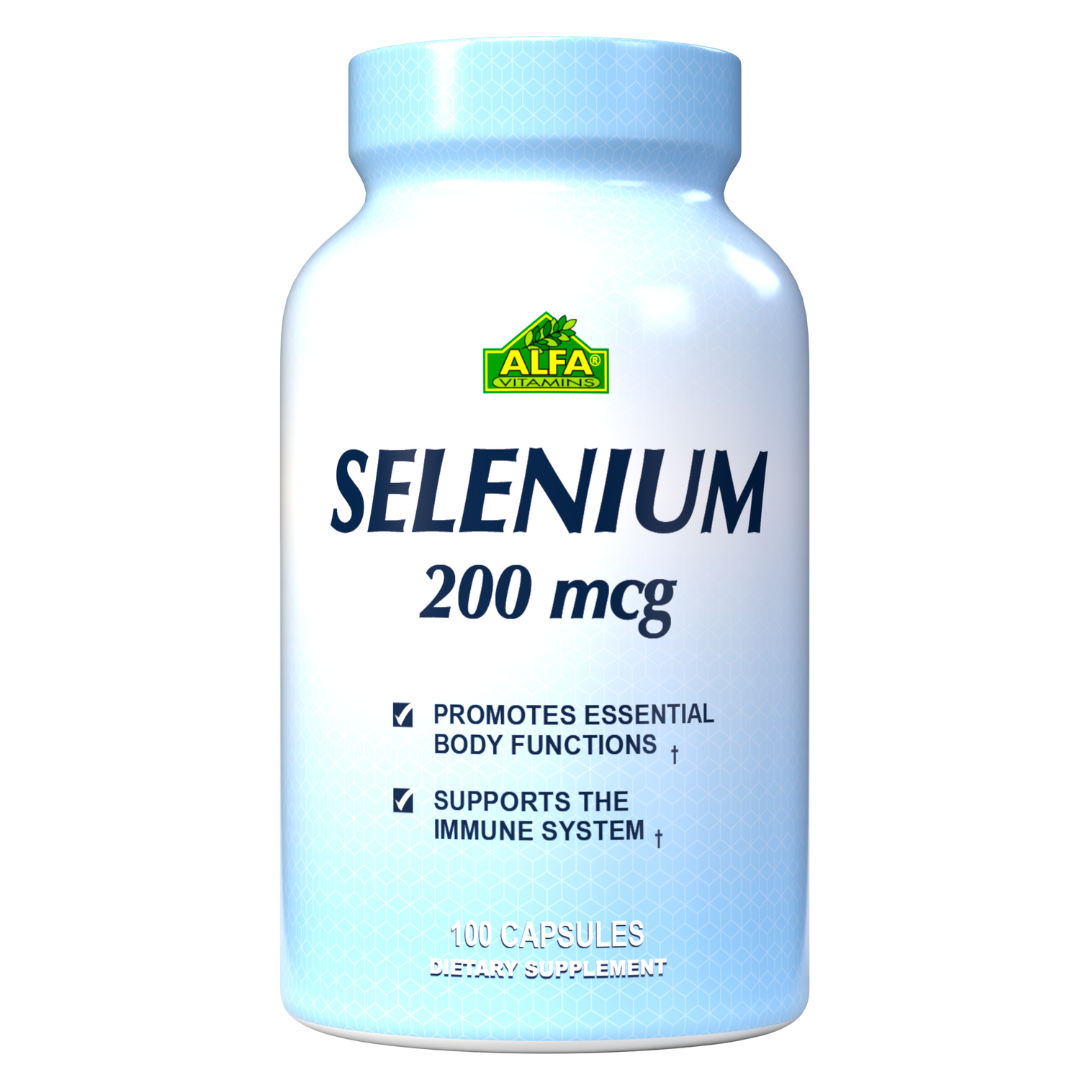 Selenium 200 mcg - 100 capsules