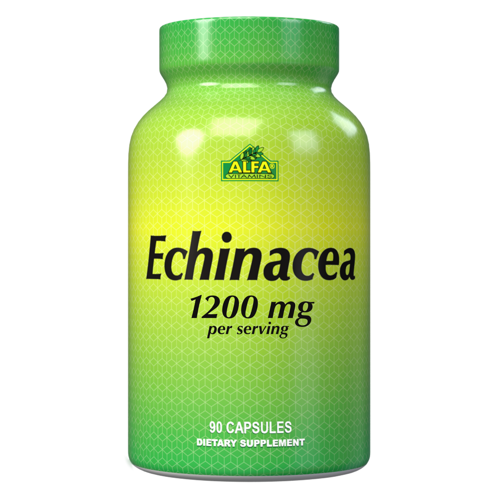 Echinacea 1,200 Mg -90 capsules – Alfa Vitamins Store