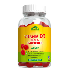 Vitamin D3 500 IU Adults - 60 Gummies