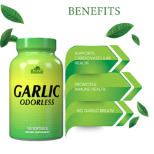 Garlic Odorless 2000 mg - 100 softgels