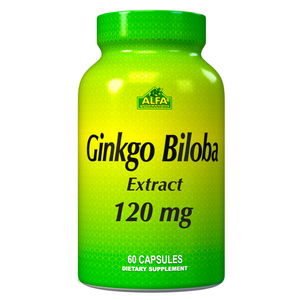 Ginkgo Biloba 120 mg - 60 capsules