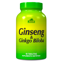 Ginseng Ginkgo Biloba - 90 tablets