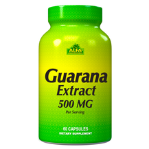 Guarana 500MG - 60 Capsules