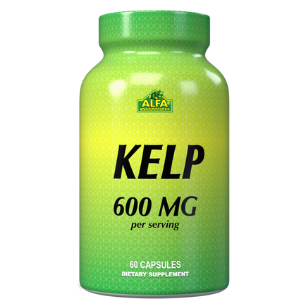 Kelp Natural Iodine Source 300 mg - 60 capsules