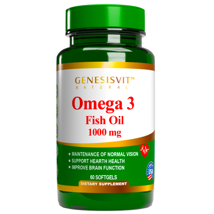 Genesisvit® Omega 3 Fish oil  - 60 Softgels