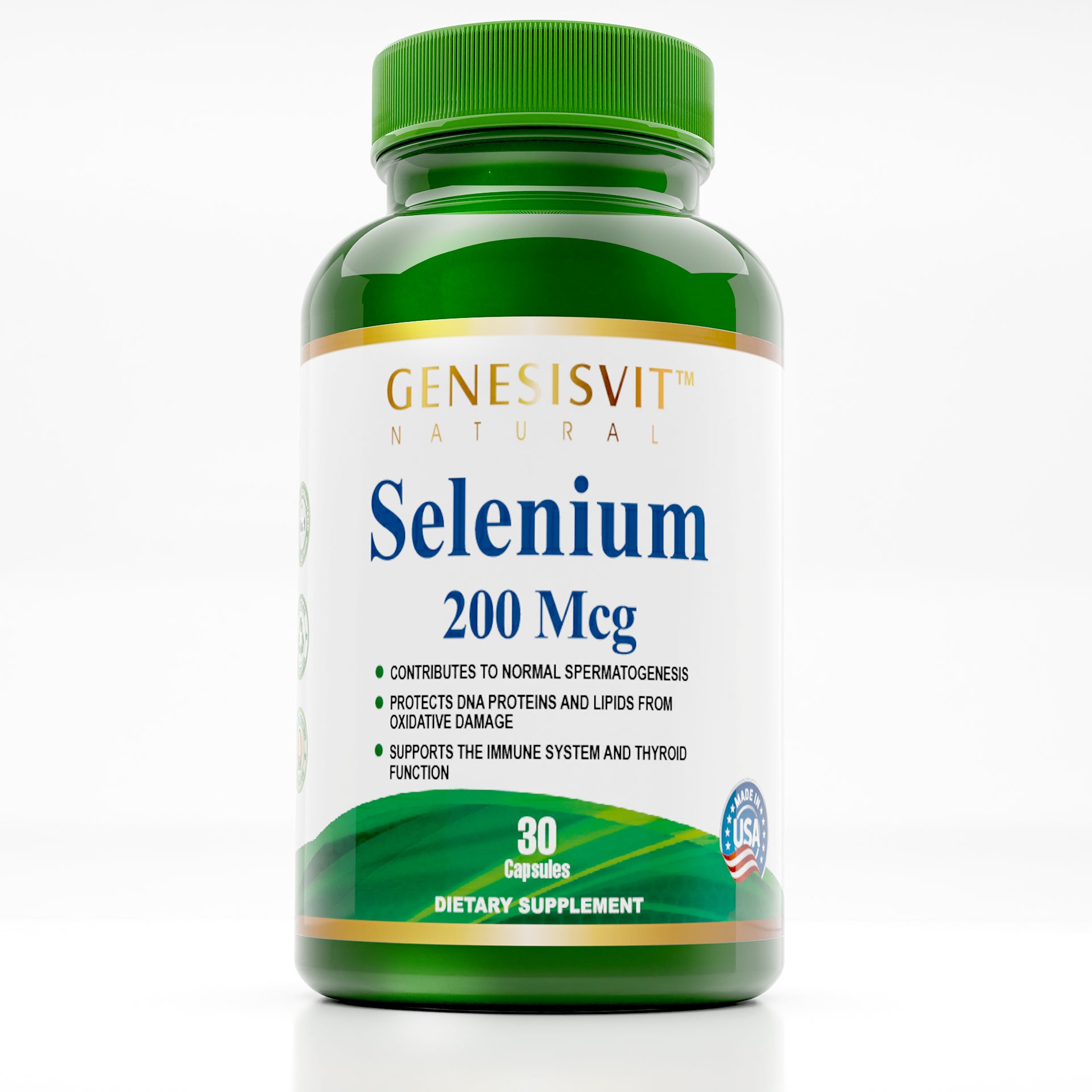Selenium 200 Mcg (30 Capsules) – Alfa Vitamins Store