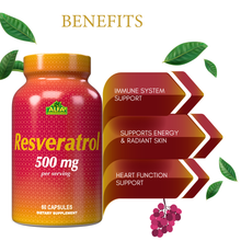 Resveratrol 500 mg - 60 capsules