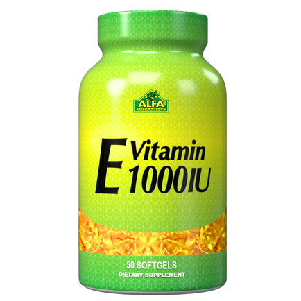 Vitamin E  1000 IU - 50 softgels