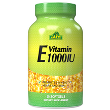 Vitamin E  1000 IU - 50 softgels