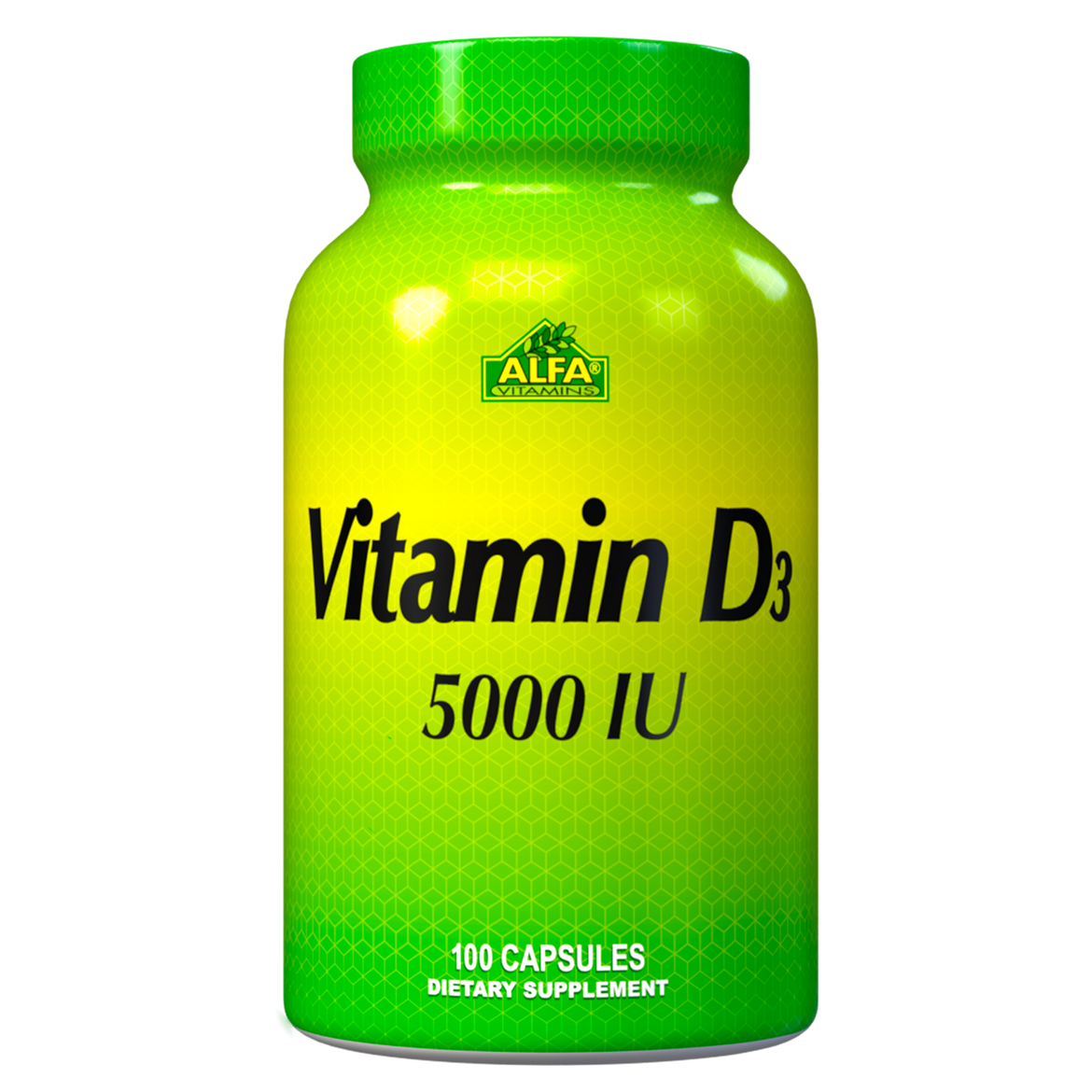 Vitamin D3 5000 IU - 100 capsules