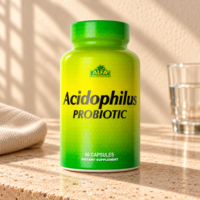 Acidophilus Probiotics 300 mg - 60 capsules