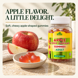 Apple-flavored chewy gummies with the original Alfa packaging