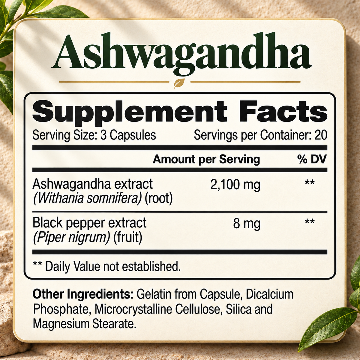 Supplement Facts