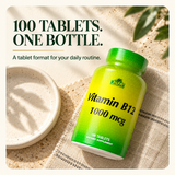 100 tablets per bottle in a tablet format
