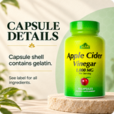 Alfa Vitamins Apple Cider Vinegar — label essentials