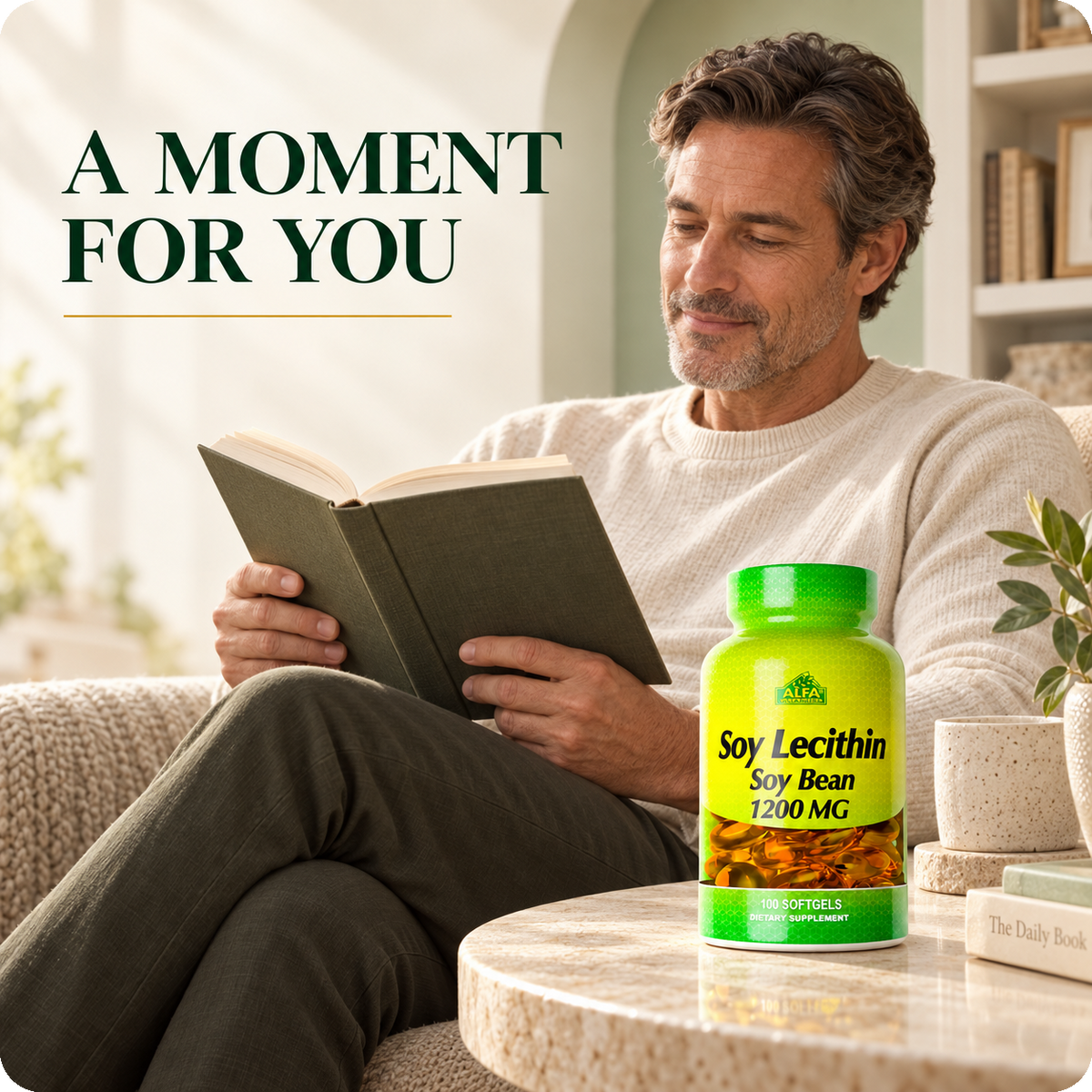 Alfa Vitamins Soy Lecithin — lifestyle reading
