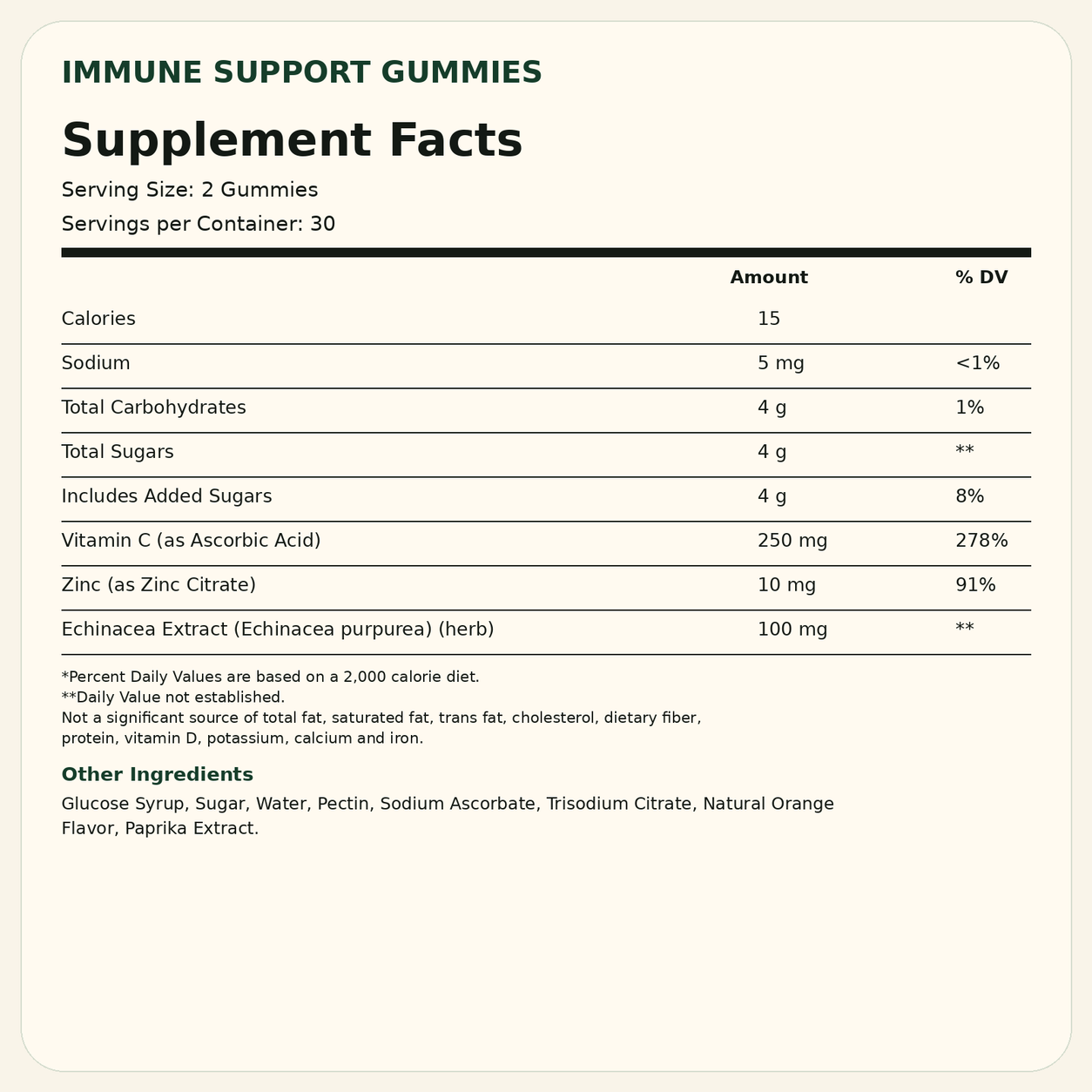 Immune Support Gummies — facts