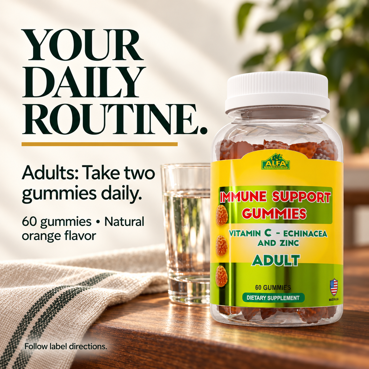 Immune Support Gummies — routine