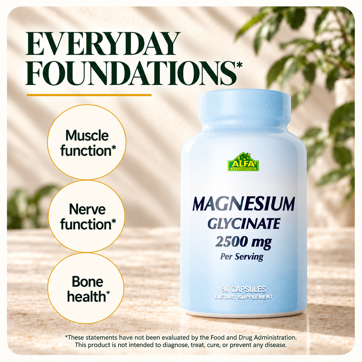 Magnesium Glycinate — benefits