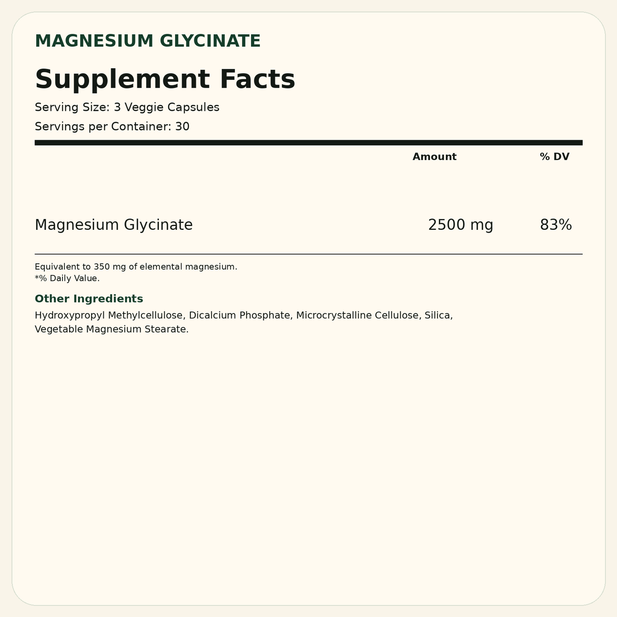 Magnesium Glycinate — facts