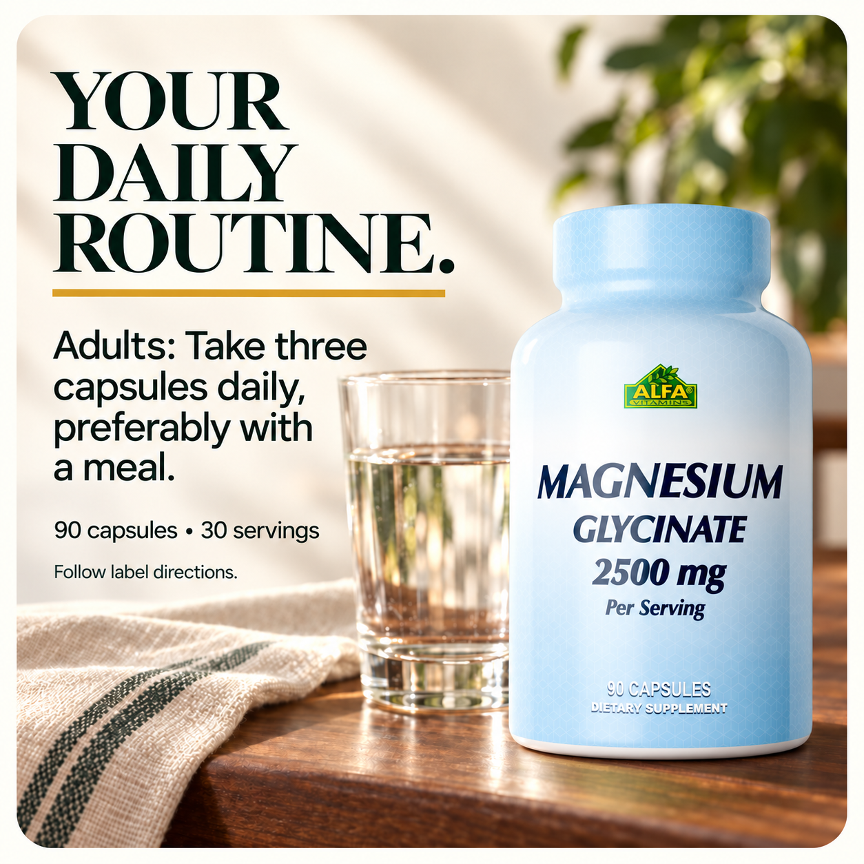 Magnesium Glycinate — routine