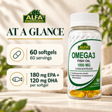 Omega-3 Fish Oil — format