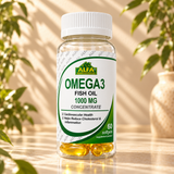 Omega 3 Fish Oil 1000 mg Concentrate - 60 softgels