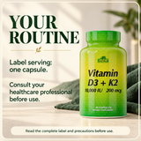 Vitamin D3 + K2 — routine