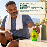 Beta Carotene vitamin A support for normal immune function in a distinct routine.