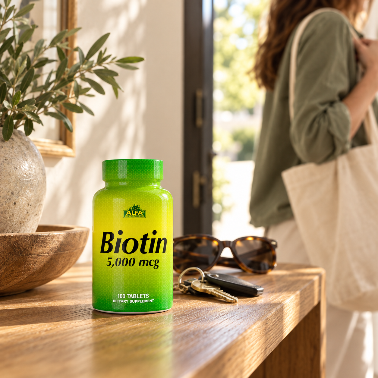 Biotin 5000 mcg - 100 tablets