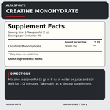 Creatine Monohydrate — facts